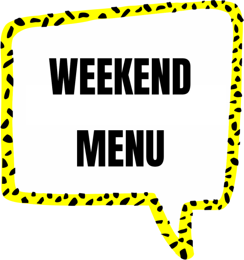 Weekendmenu